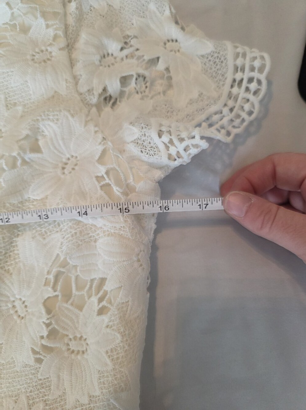 Alice + Olivia Floral Lace Fit & Flare Dress Wedding Formal Special Occasion - Picture 11 of 16